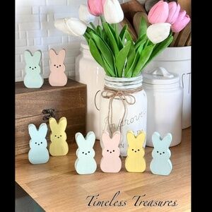 Set of 4 Wooden Peeps